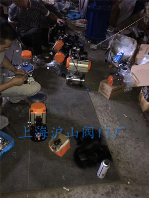 Q641N-64P氣體帶定位器高壓球閥發(fā)貨及現(xiàn)場安裝調(diào)試