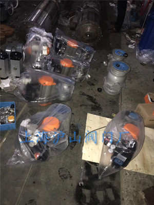 Q641N-64P氣體帶定位器高壓球閥發(fā)貨及現(xiàn)場安裝調(diào)試1