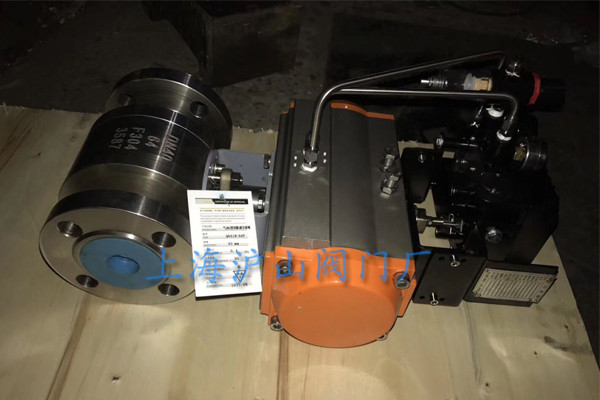 Q641N-64P氣體帶定位器高壓球閥發(fā)貨及現(xiàn)場安裝調(diào)試3